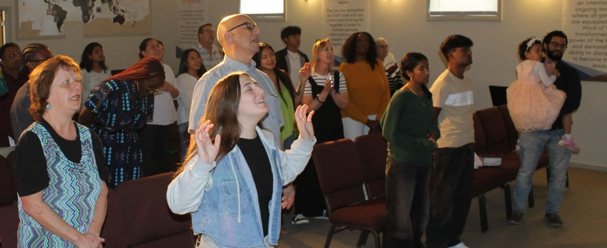 Faith Christian Assembly gathered for worship